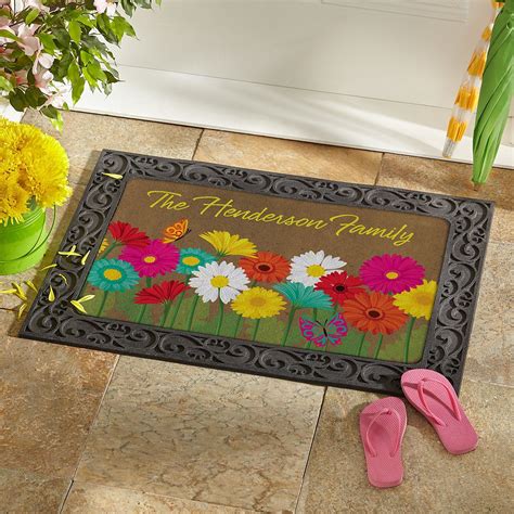 doormat flowers|indoor floral door mats.